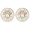 Rosenthal - Versace Medusa Gala Coaster Set 2pce 2 Rosenthal - Versace Medusa Gala Coaster Set 2pce -Kitchen Supplies 898490 Large