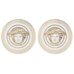 Rosenthal - Versace Medusa Gala Coaster Set 2pce